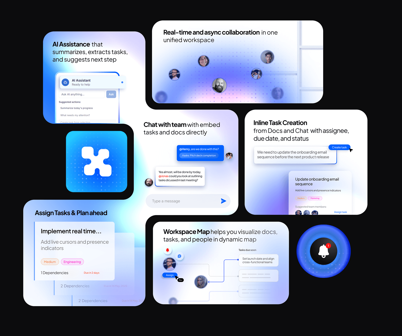 Workspace collaboration product