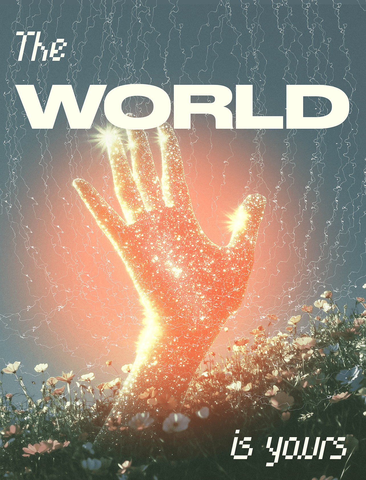 The WORLD is yours poster