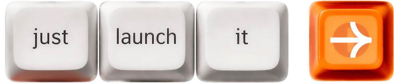 Just launch it keyboard keys